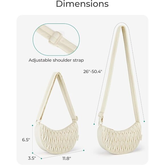 Small Crossbody Purses for Women, Shoulder Bag for Women, Quilted Crossbody Bags - Picture 3 of 7